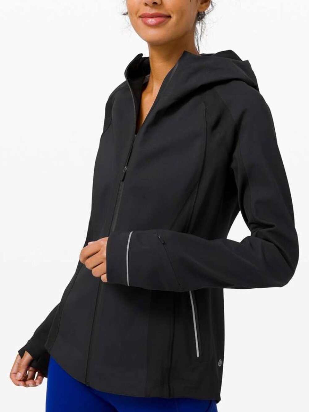 Lululemon Cross Chill Tech Fleece Jacket - Black - Size 8